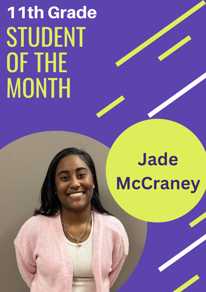 Jade McCraney 11th grade STOM