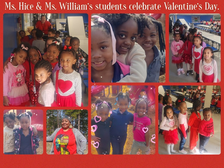 Ms. Hice & Ms. Williams students 
