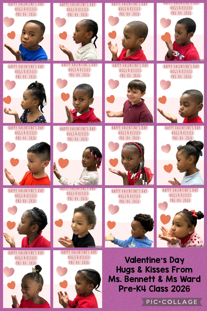 Ms. Bennett & Ms. Ward’s P4 students!