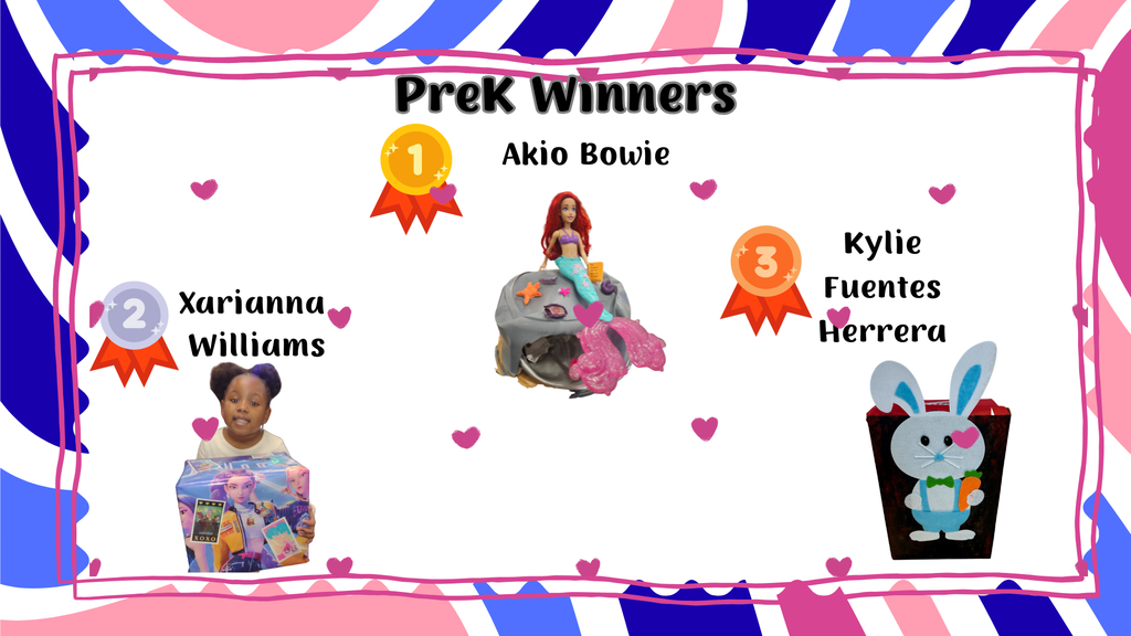 Image of PreK winners.