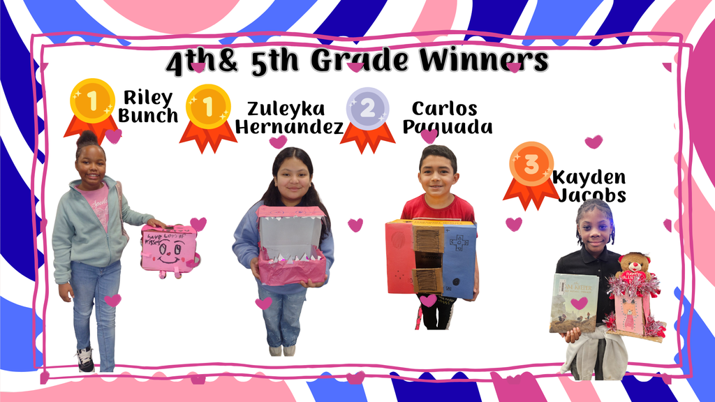 Image of 4th and 5th grade winners