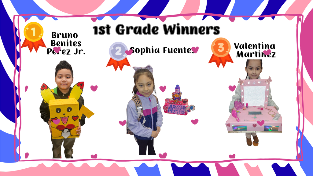 Image of 1st grade winners