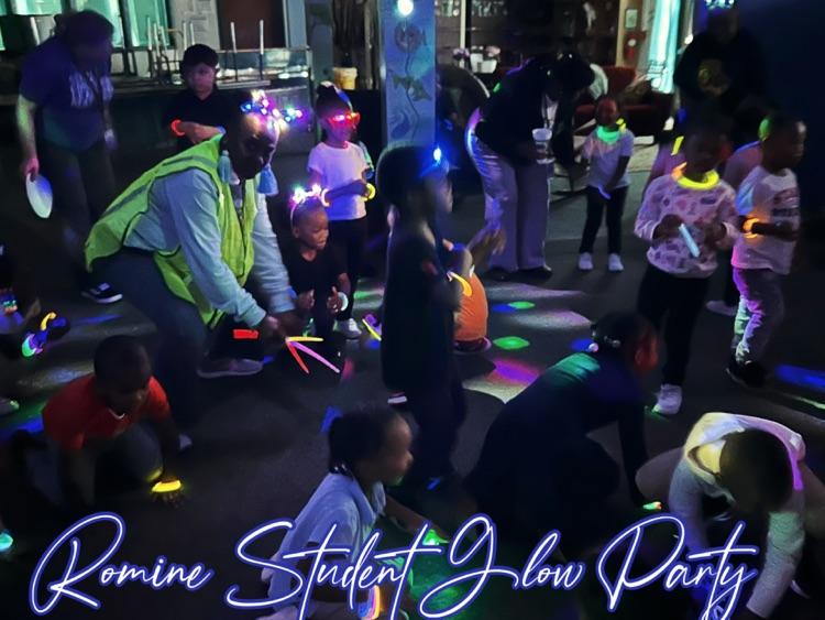 Romine ECC PTA winners Glow Party Pictures