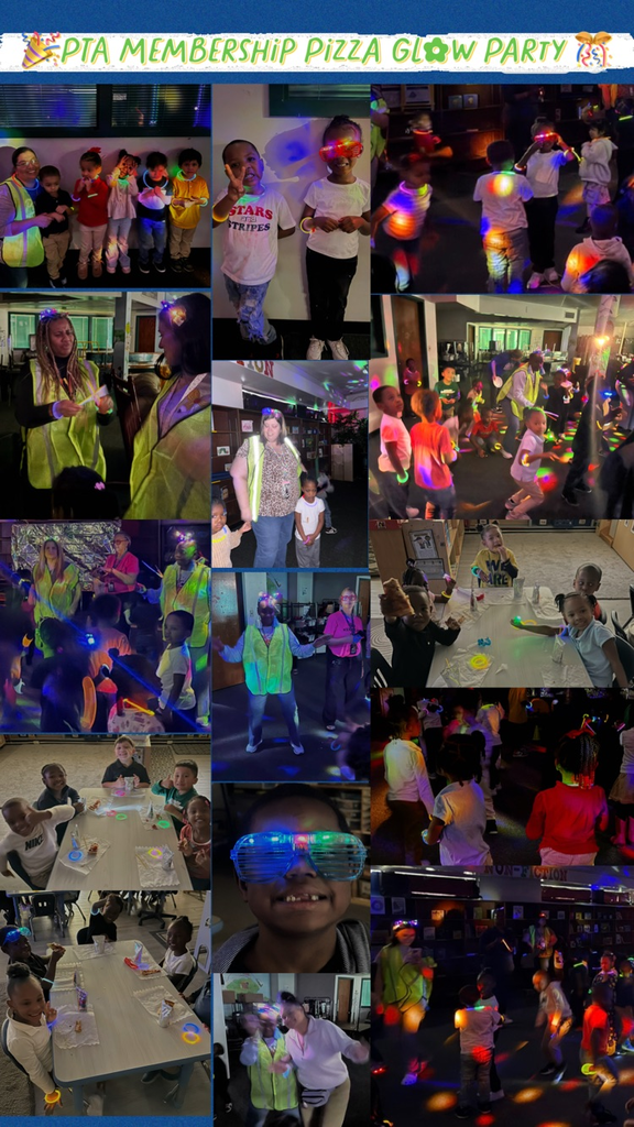 Romine ECC PTA winners Glow Party Pictures