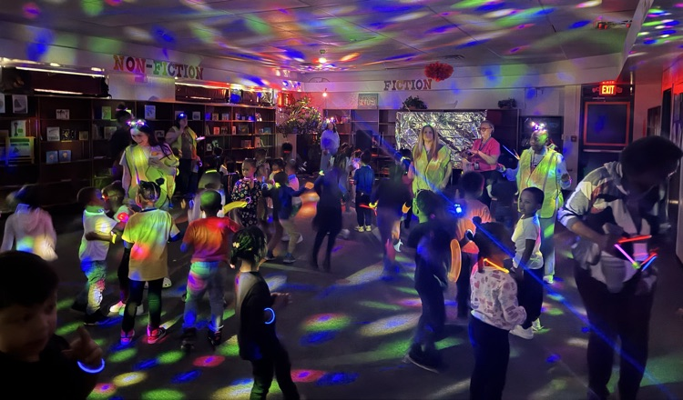 Romine ECC PTA winners Glow Party Pictures