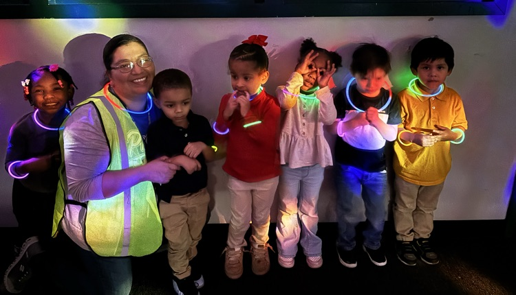 Romine ECC PTA winners Glow Party Pictures