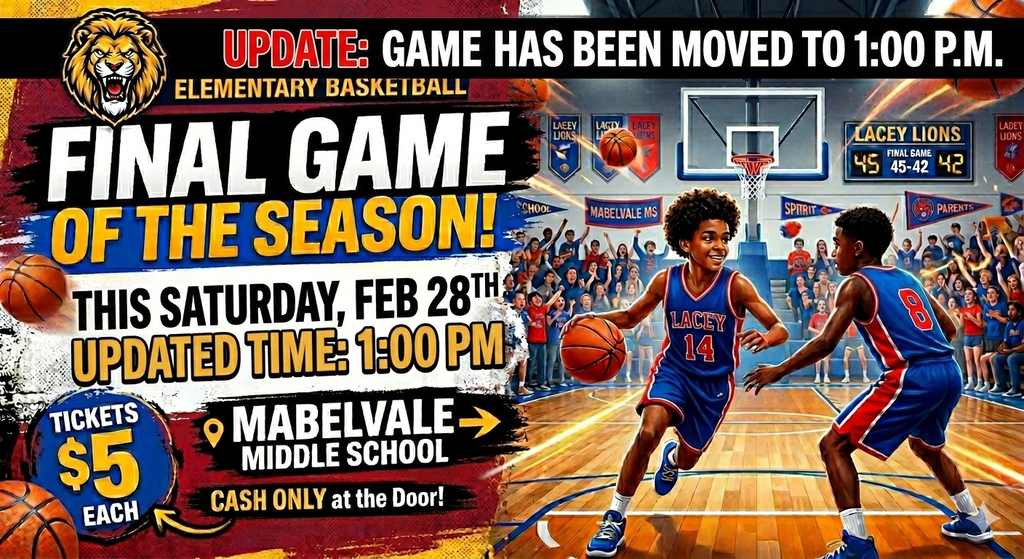 Lacey Elementary Basketball Game