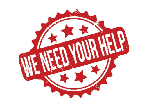we need your help