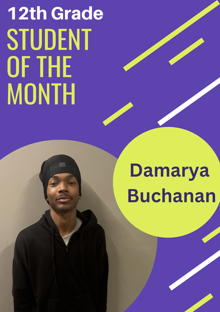Damarya Buchanan, 12th Grade