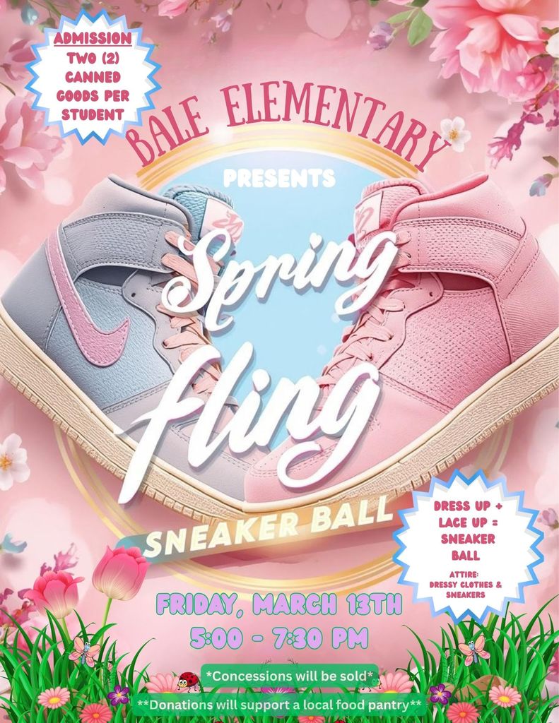 Spring Fling Flyer (English)