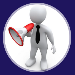 clay figure with megaphone