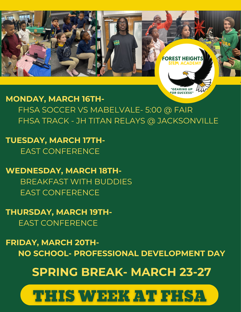 This week at FHSA...