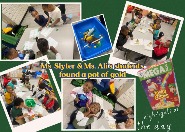 Ma. Slyter & Ms. Ali’s PK3 students