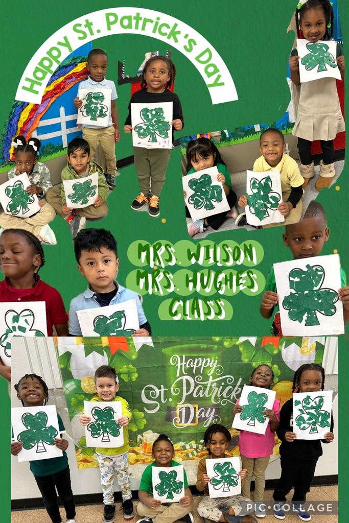 Ms. Hughes & Ms. Wilson’s class.