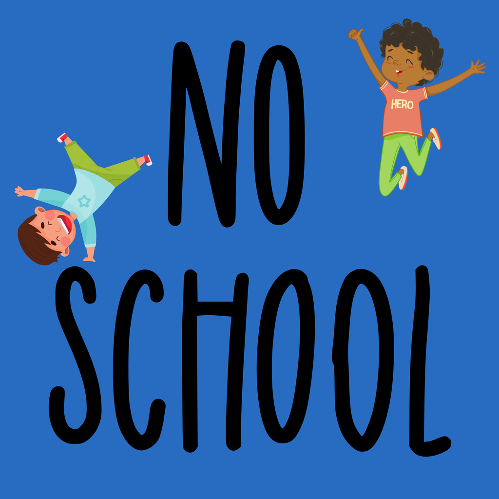 no school graphic