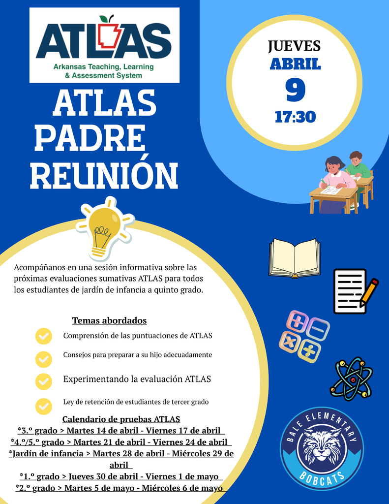 Testing Parent Meeting Flyer (Spanish) 