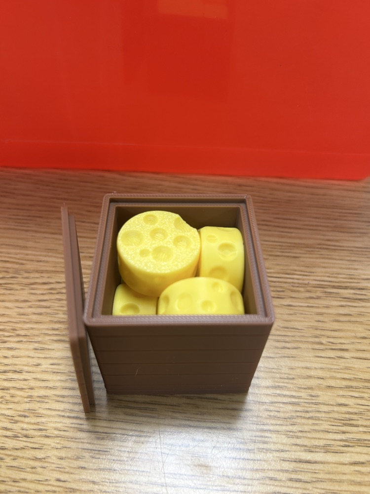 Cheese crate puzzle