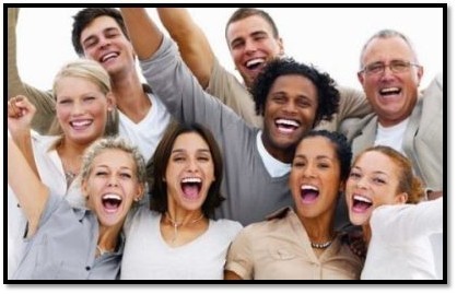 Parents cheering