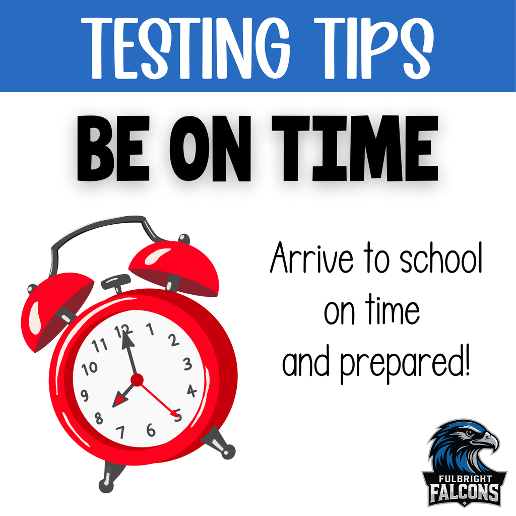 be on time