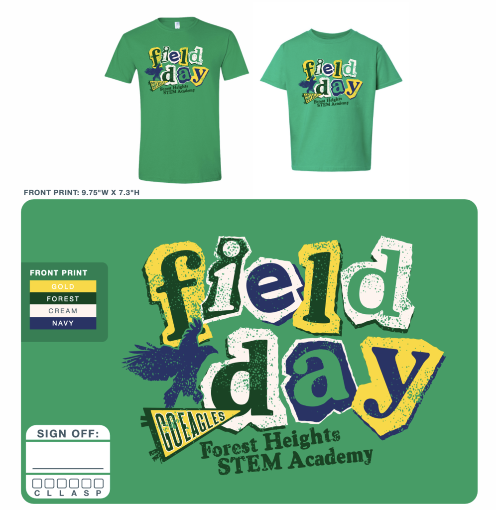 Field Day Tshirts