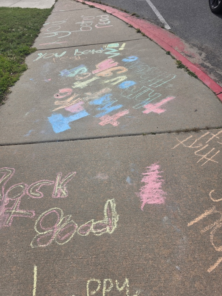 sidewalk chalk