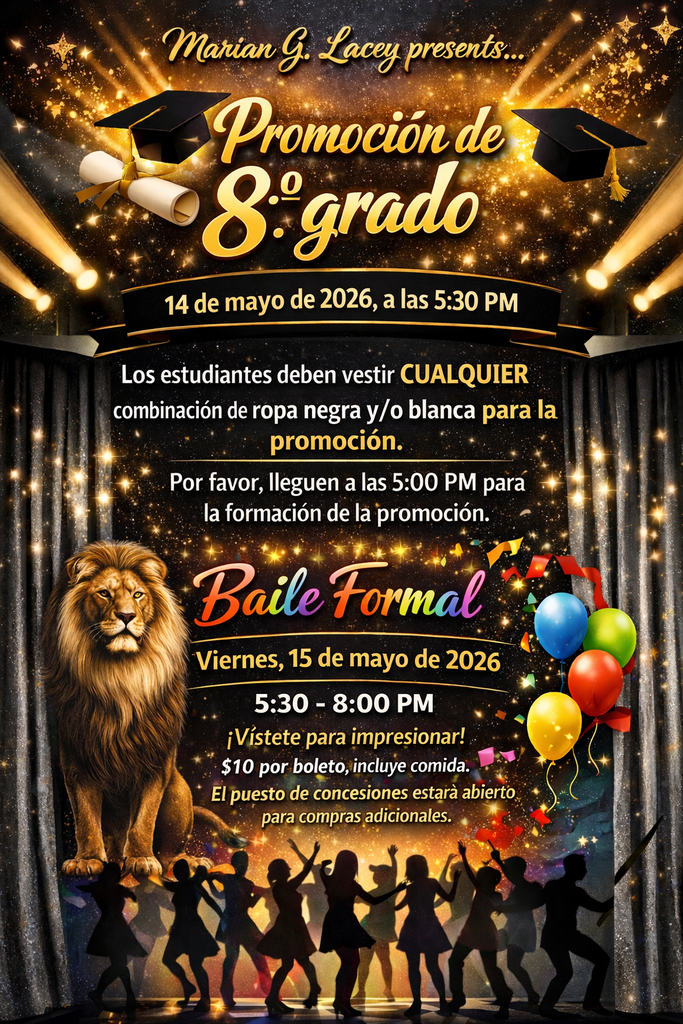 8th Grade Promotion - Spanish