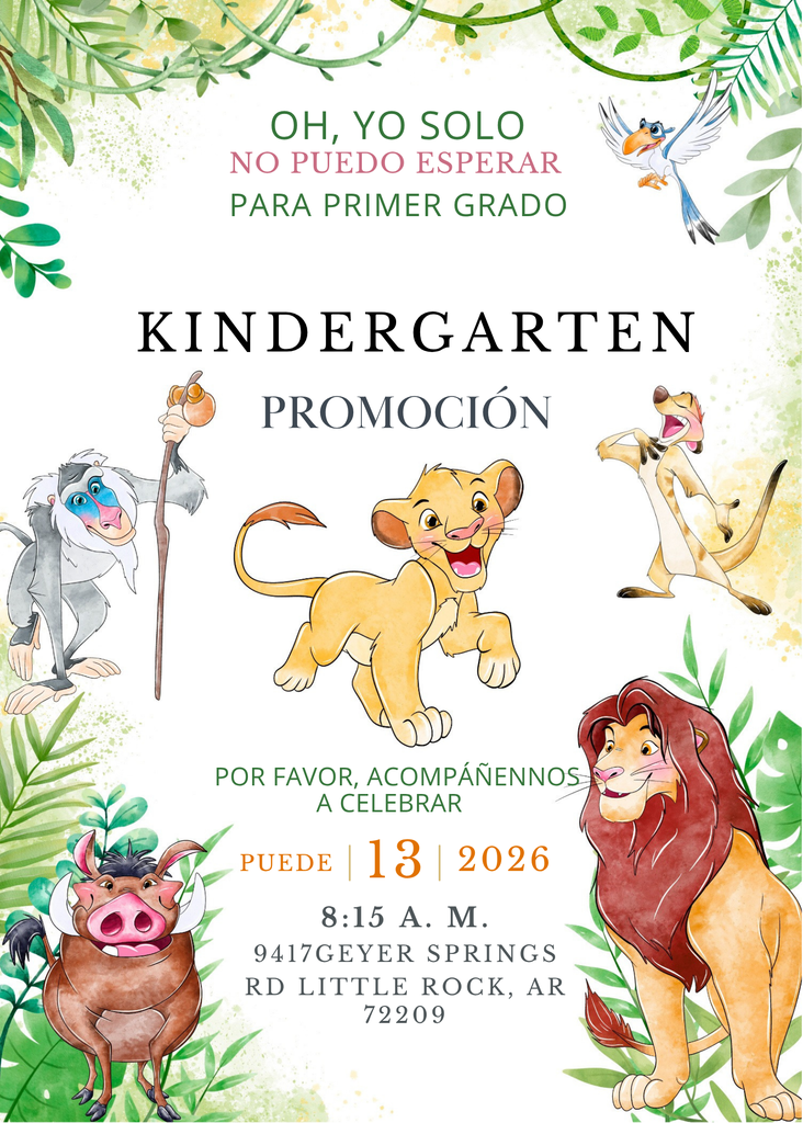 Kindergarten Promotion - Spanish