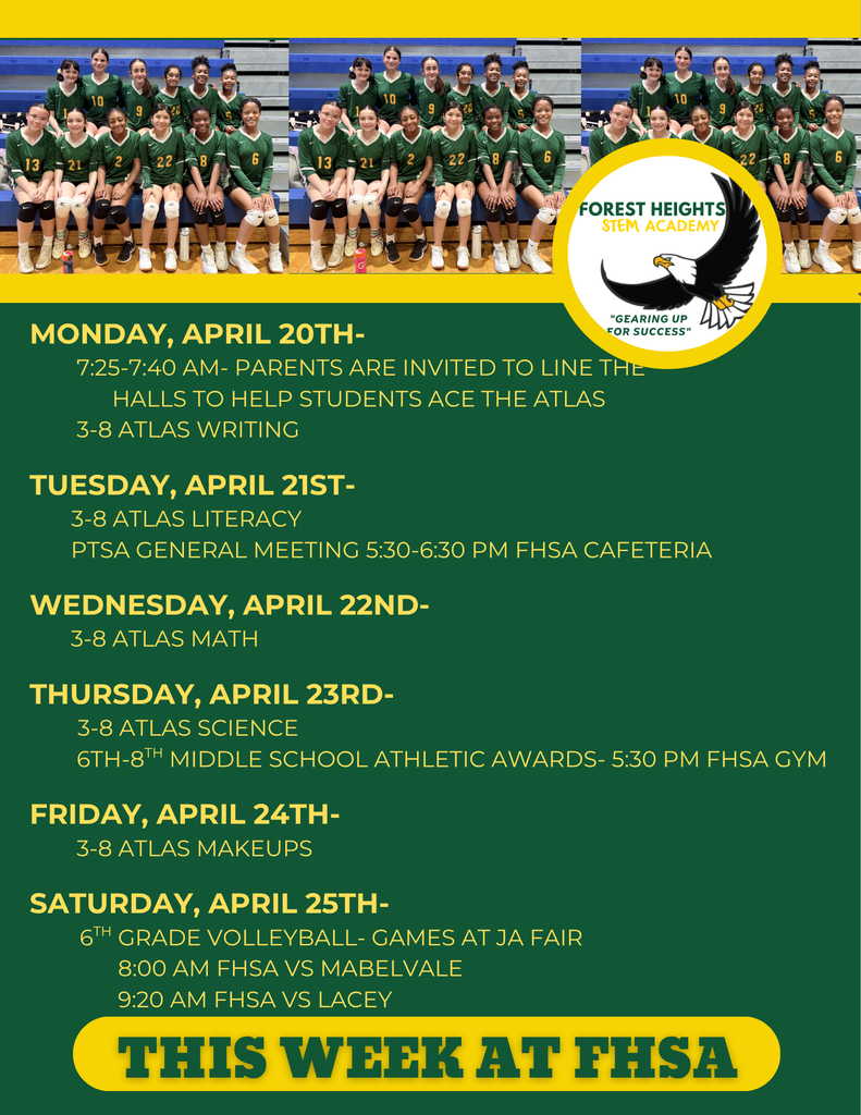 This week at FHSA...