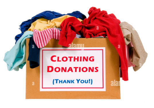 Spring Cleaning? Donate gently used clothes.
