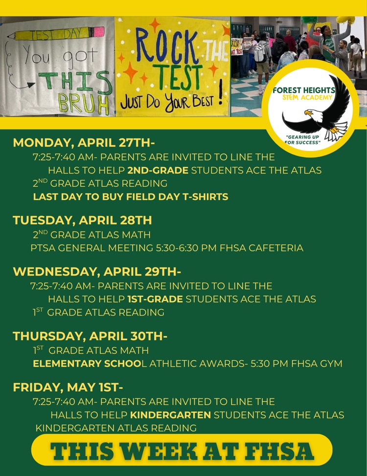This week at FHSA...