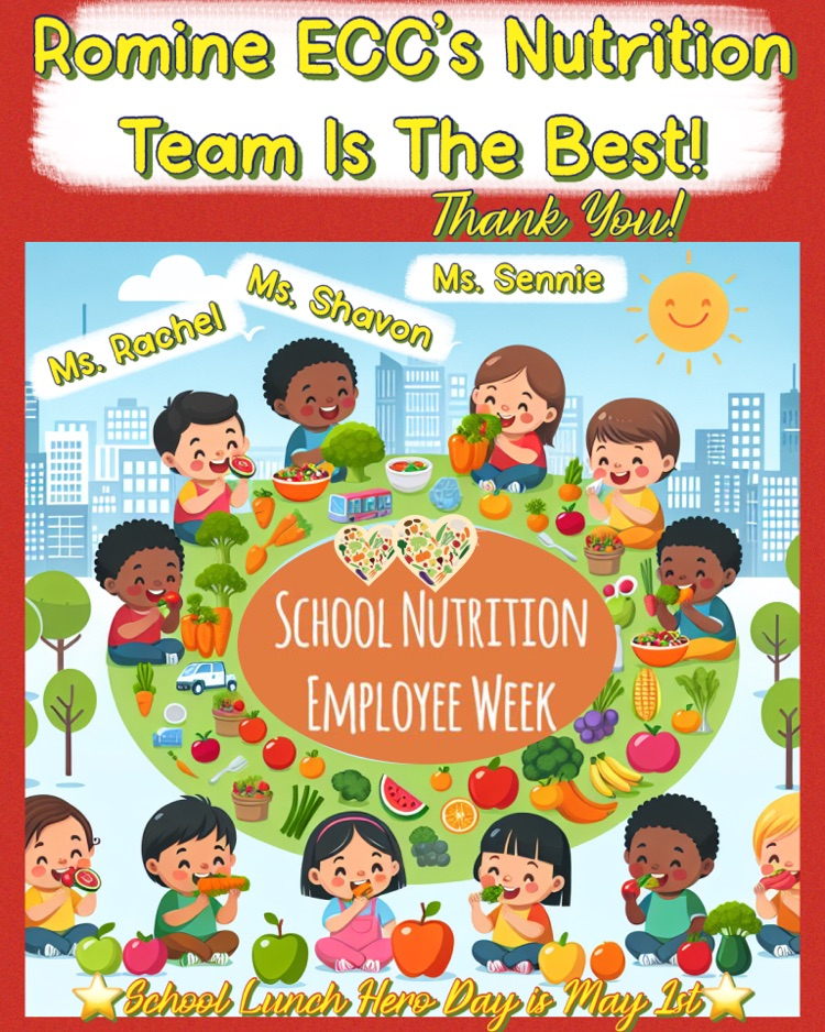 School nutrition employee week! 