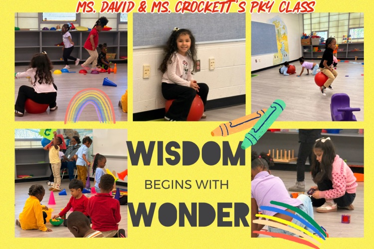 Ms. David & Ms. Crockett’s PK4 students are having a great time!