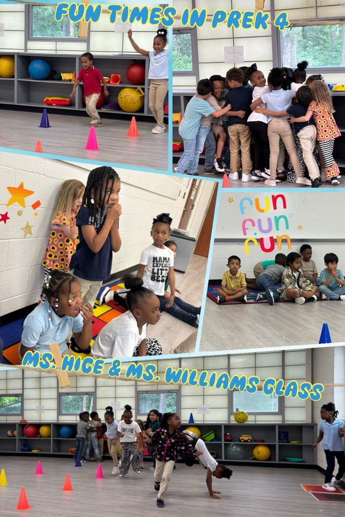 Fun Times in Ms. Hice & Ms. Williams PK 4 class! 