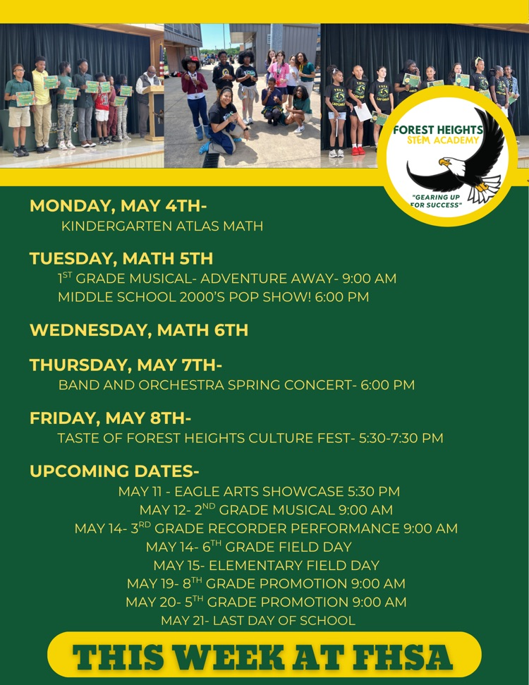 this week at FHSA