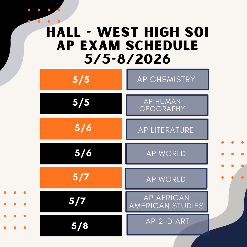 AP Exam Schedule