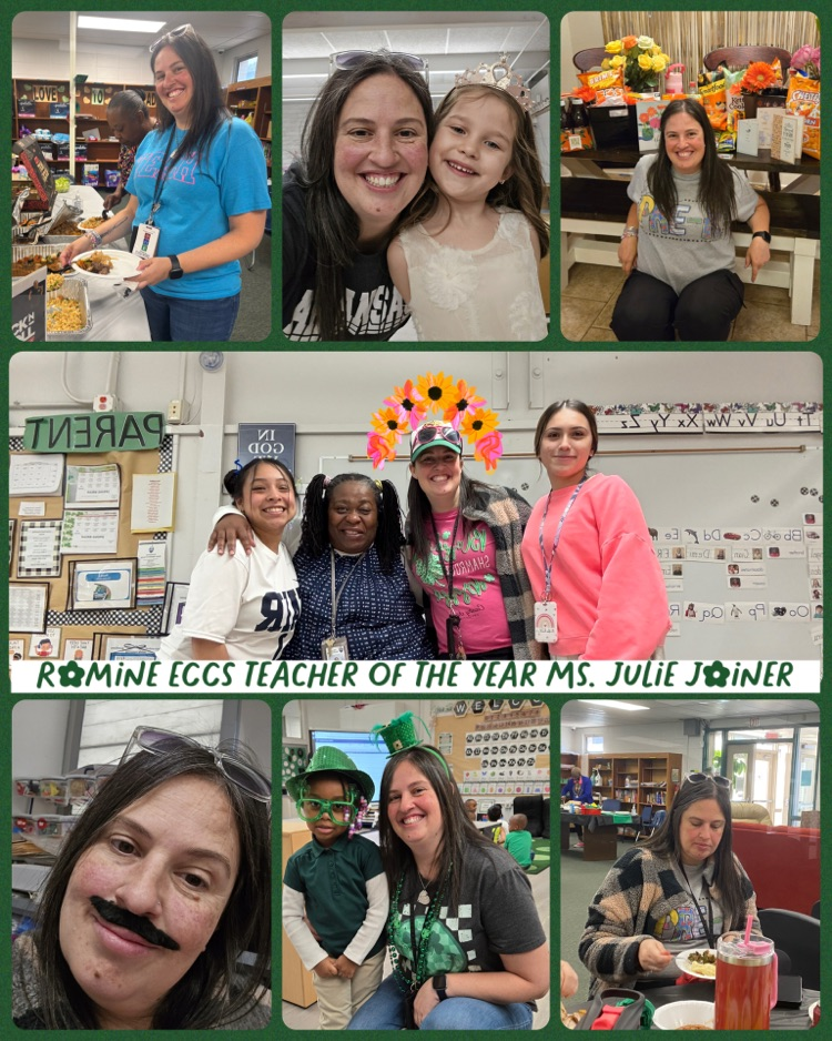 Romine ECC’s Teacher of the year Ms. Julie Joiner