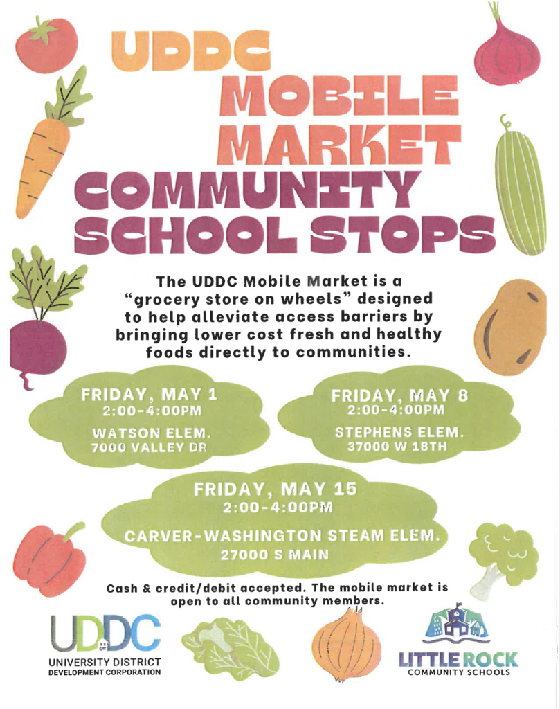 Mobile Market at the Stephens from 2- 4 pm