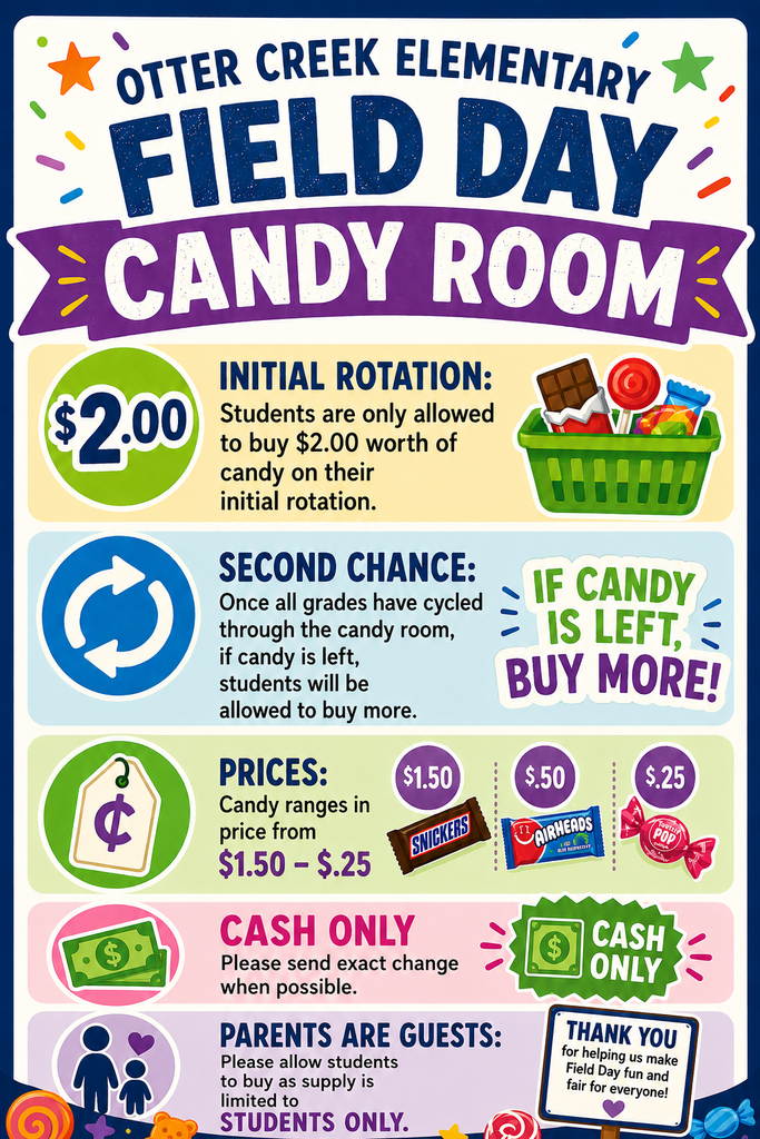 Candy Room Flyer English