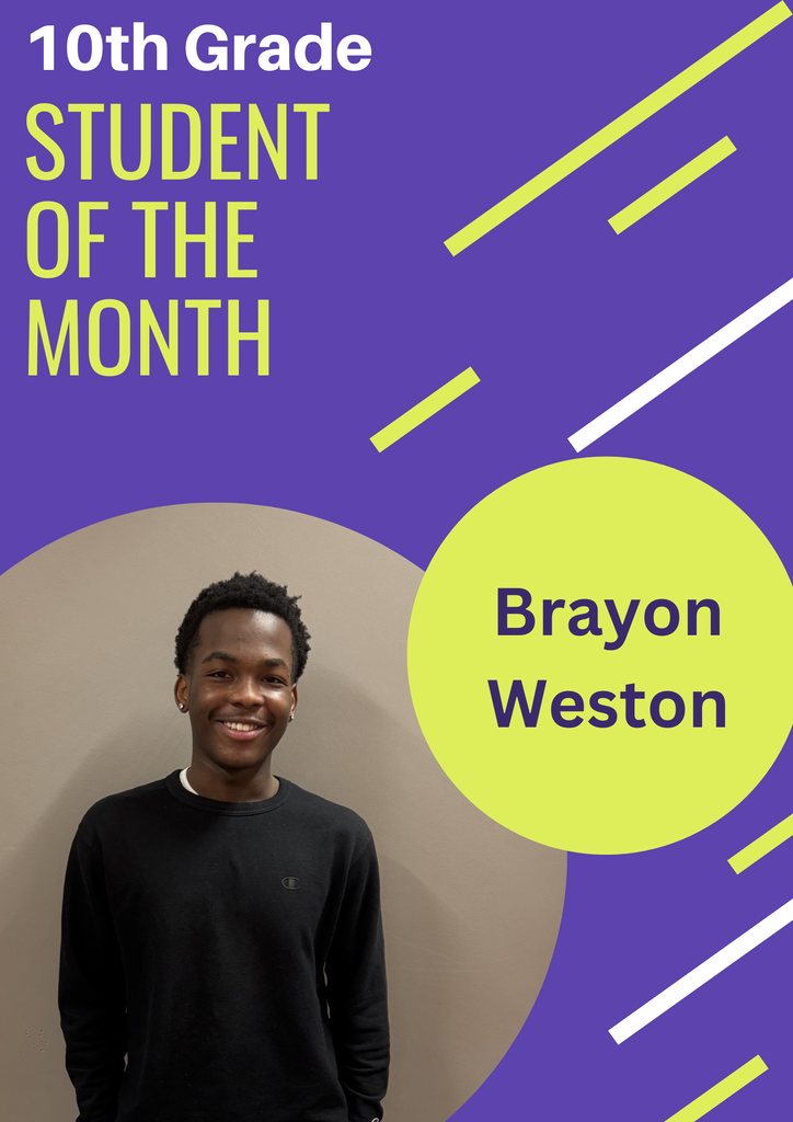 10th Grader Brayon Weston