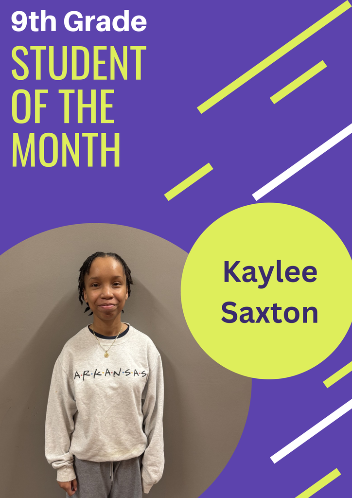 9th Grader Kaylee Saxton