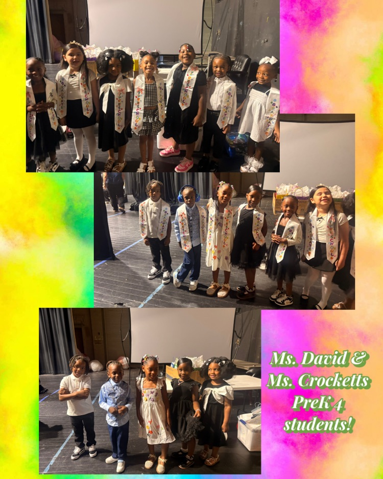 PreK 4 promotion ceremony pictures!