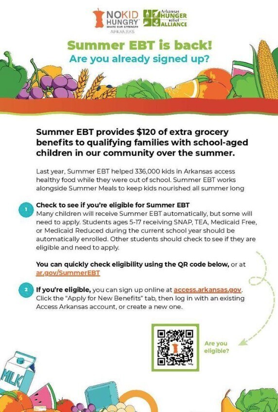 Summer EBT flyer