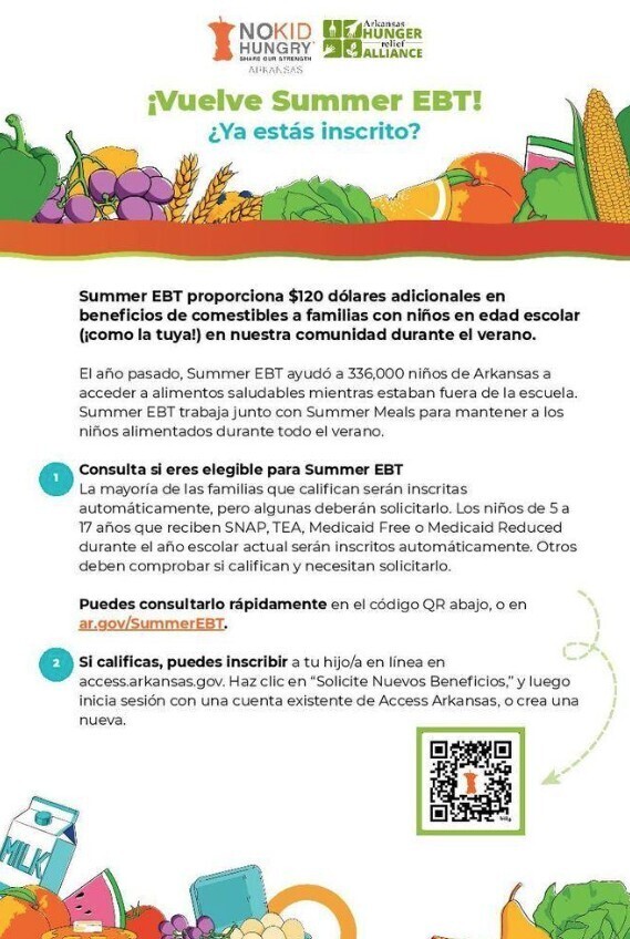 Summer EBT flyer
