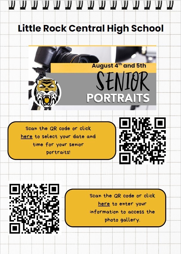 Sign up for Senior Portraits