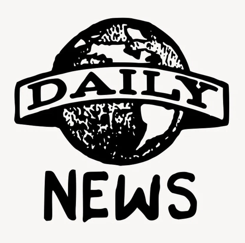black and white globe daily news
