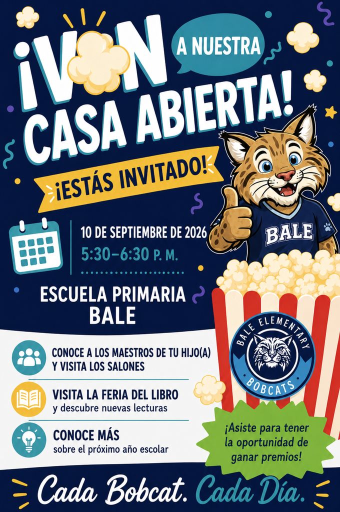 2026 Open House Flyer (Spanish)