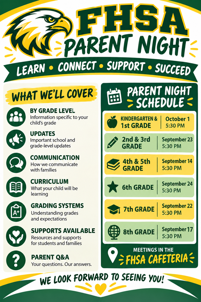 FHSA Parent Night