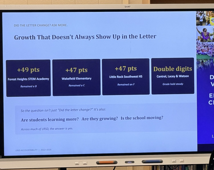 🚀 Growth That Matters! Forest Heights STEM Academy jumped +49 points while remaining a B; our highest point total in the last three years! 📈 The grade may be the same, but the growth tells the story. Our Eagles are soaring higher than ever! 🦅💚💛