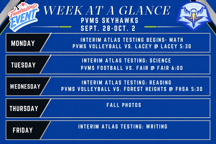week at a glance