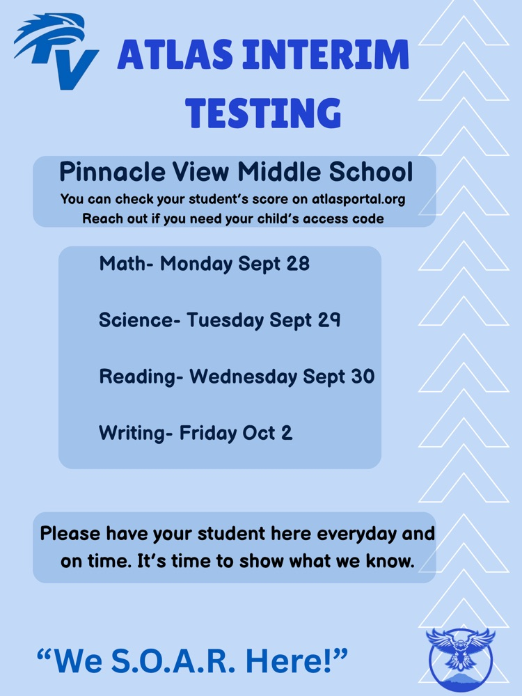 testing schedule
